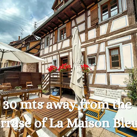 Casa de Férias Le Bleu- In The Heart Of By La Maison Bleue Riquewihr
